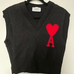 Never Worn Ami Sweater Vest